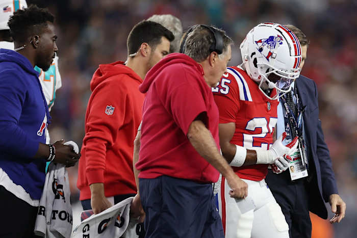 Patriots - Marcus Jones Injury